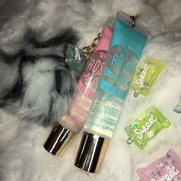 Other - fairy dust lipgloss keychain 🤍